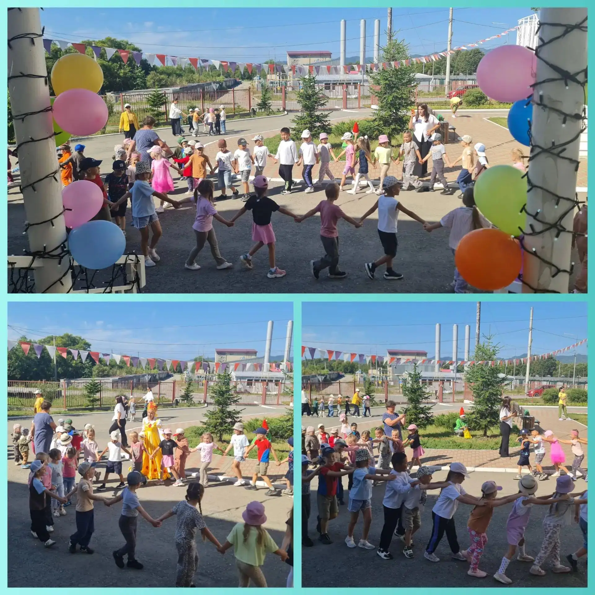 1 сентября в детском саду: праздник знаний с Осенью и Гномиком! 🍂📚🎒💛