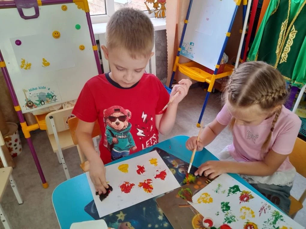 🍂Сегодня в нашей творческой мастерской — настоящий листопад!