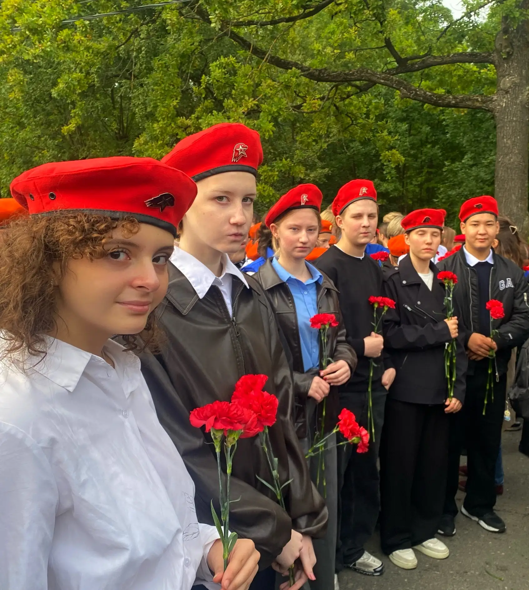 Сегодня участники Всероссийского детско - юношеского военно - патриотического обществен...