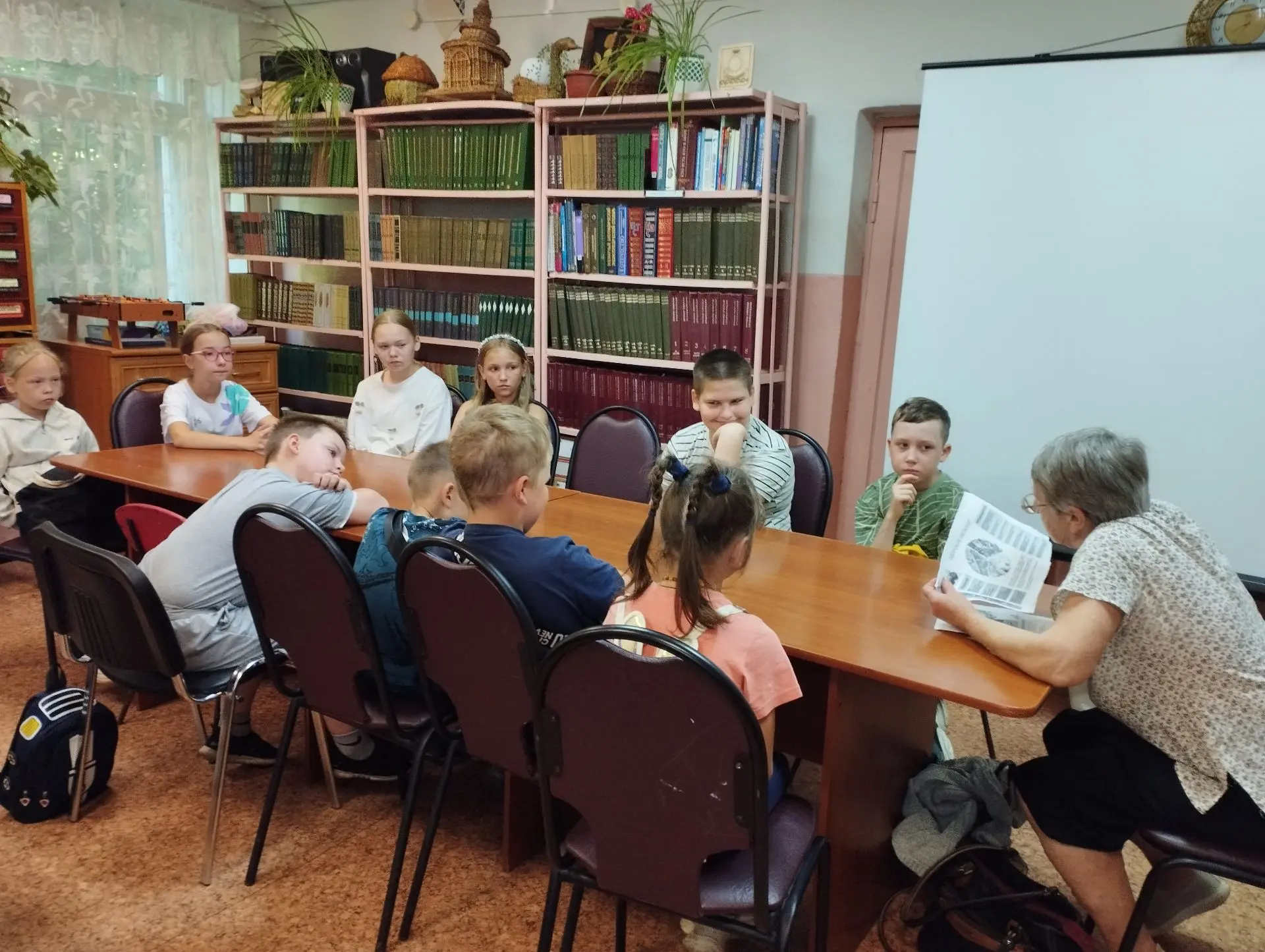 💢 14 июля в Красносельской центральной районной библиотеке прошла профилактическая бес...