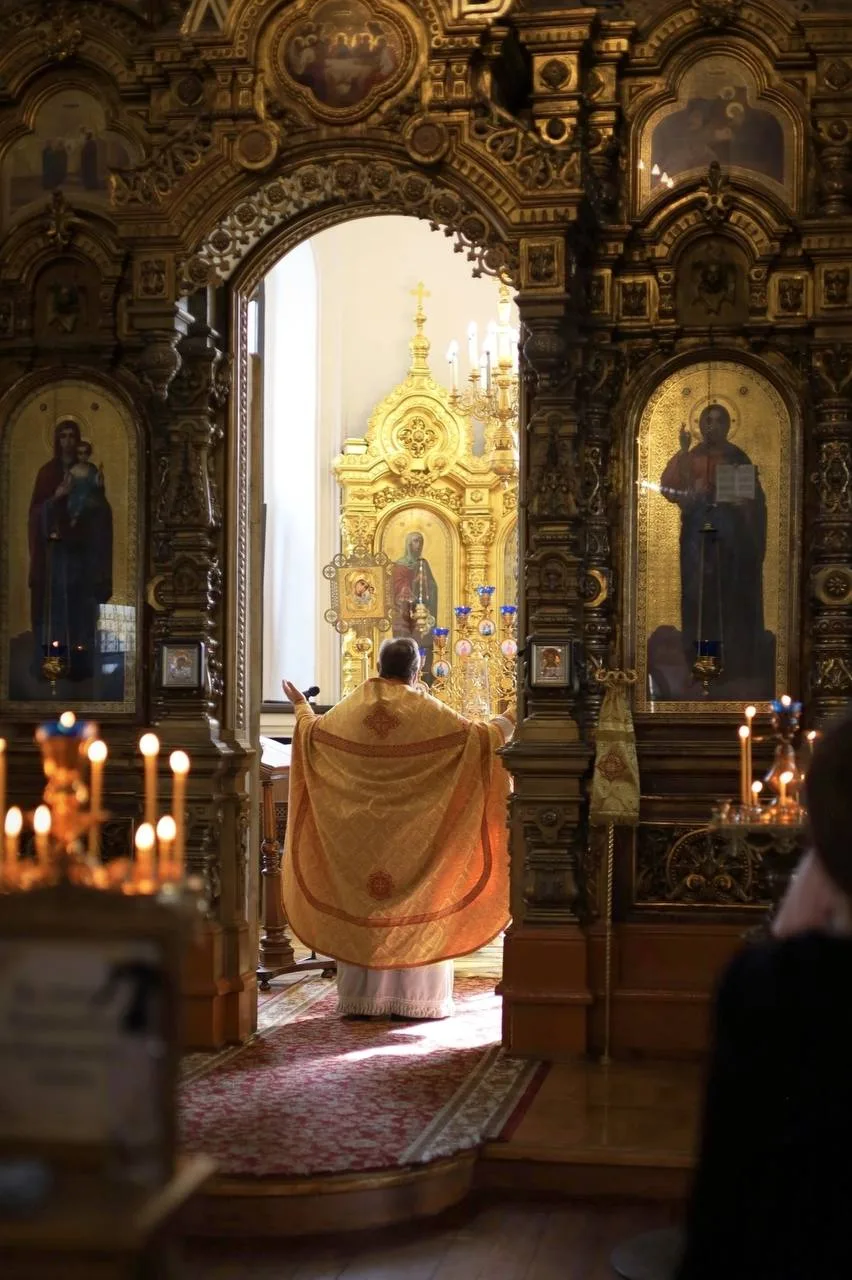 ⛪ В Борисоглебске отметили 92-летие почётного настоятеля Знаменского собора.