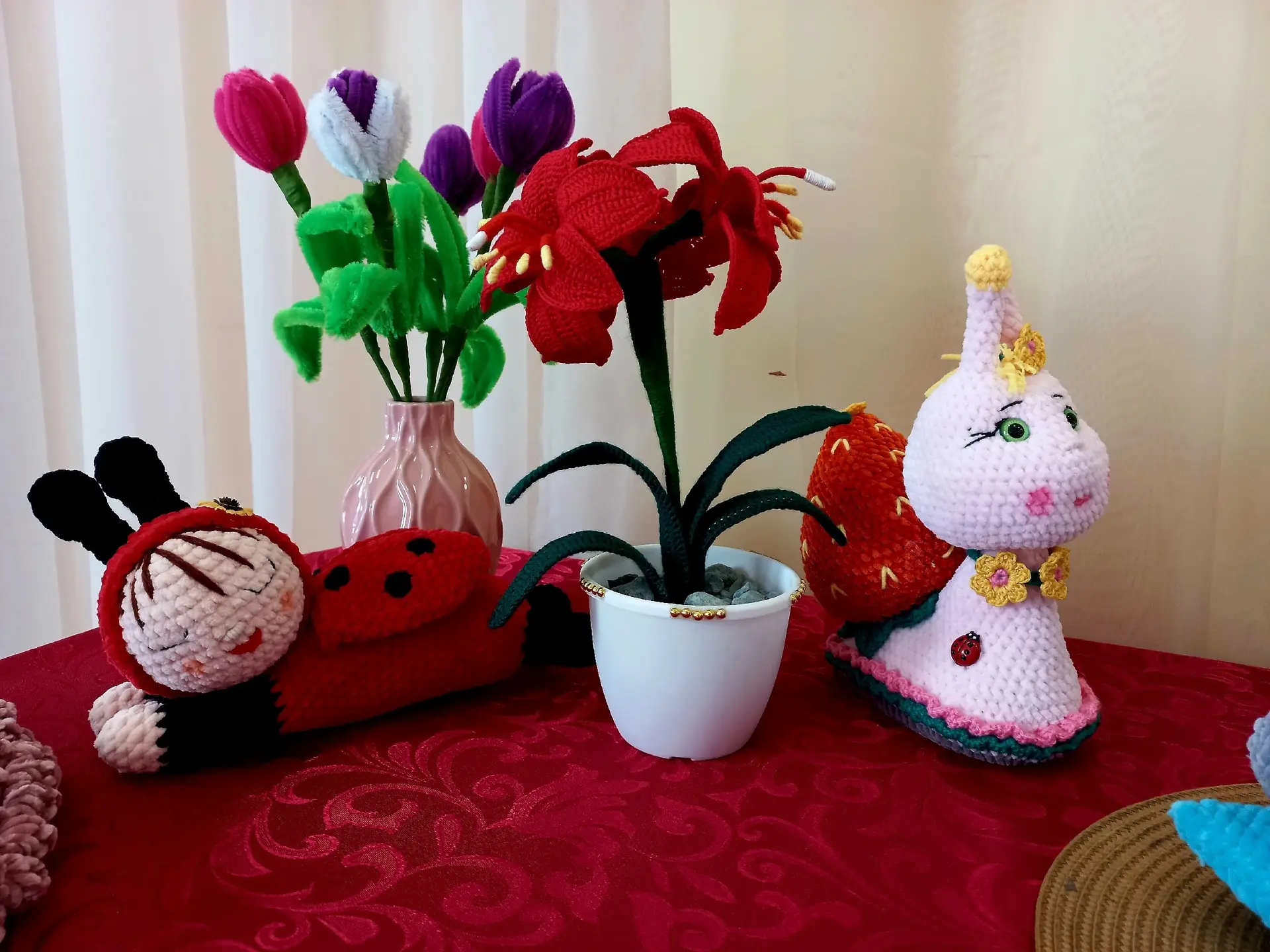 🧶С 12 по 20 мая приглашаем на персональную выставку Самковой Натальи Юрьевны "МАСТЕРСКАЯ СЧАСТЬЯ"