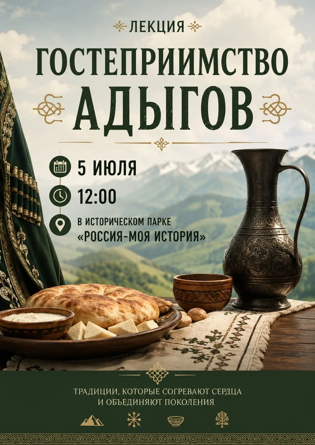 🏺 «Гостеприимство адыгов»