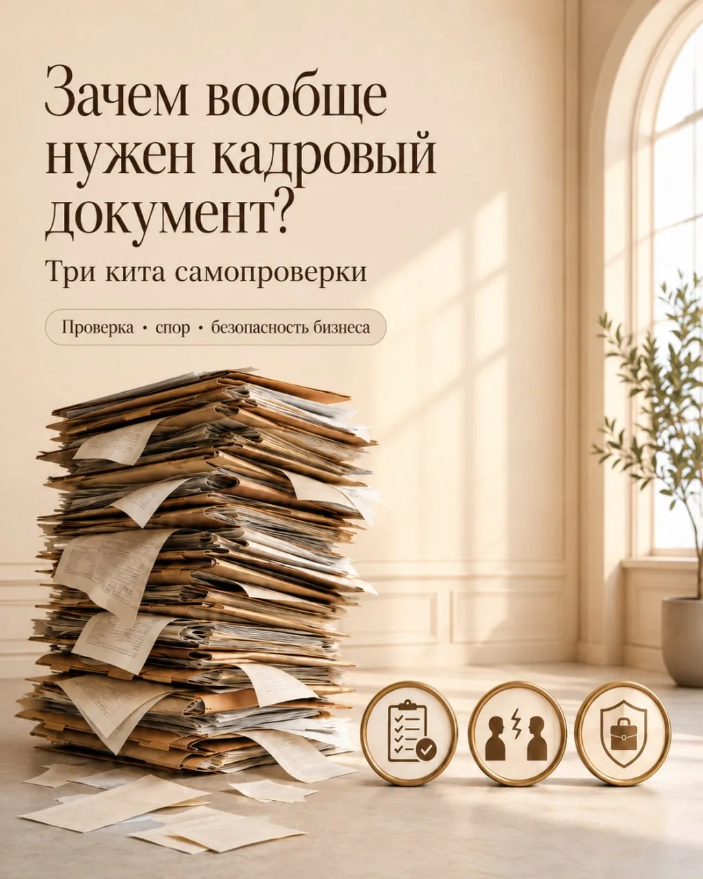 Зачем вообще нужен кадровый документ: три кита самопроверки