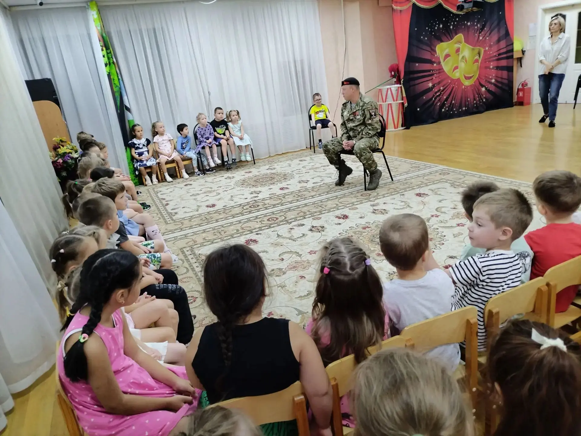 "Урок мужества у самых маленьких"