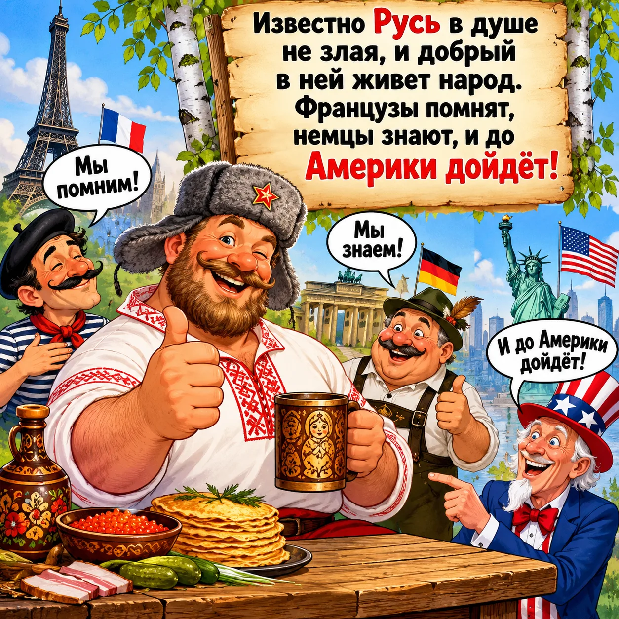 Известно Русь в душе