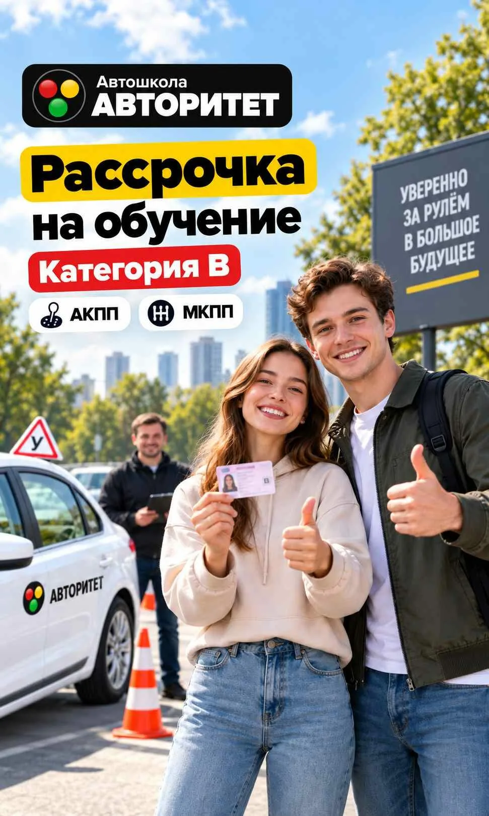 Автошкола в Краснодаре. Обучение на права категории B
