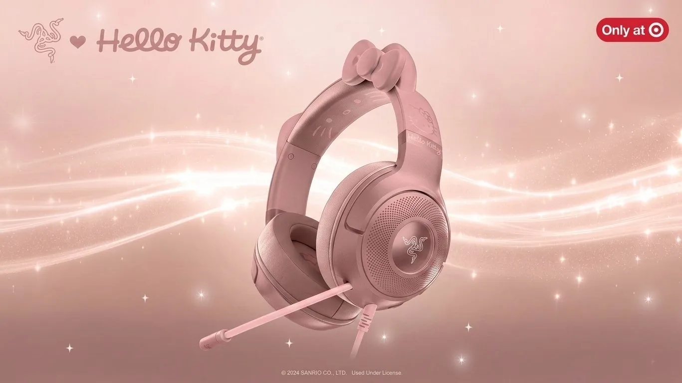 Парни, внимание: Razer выпустила совместную лимитку с Hello Kitty.