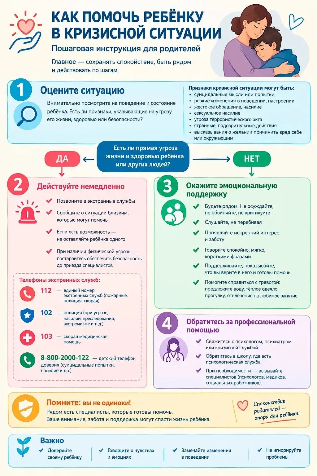 Кризисная ситуация может случиться с каждым ⚡️