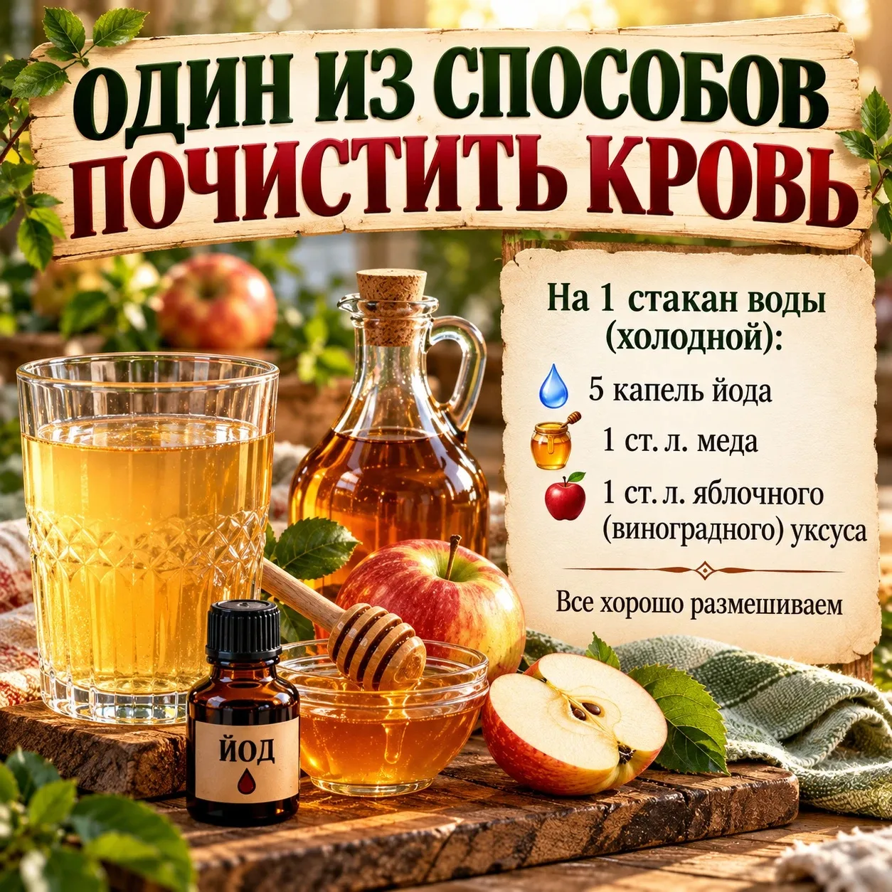 ☀️ ОЧИЩЕНИЕ КРОВИ ЗА 30 ДНЕЙ!