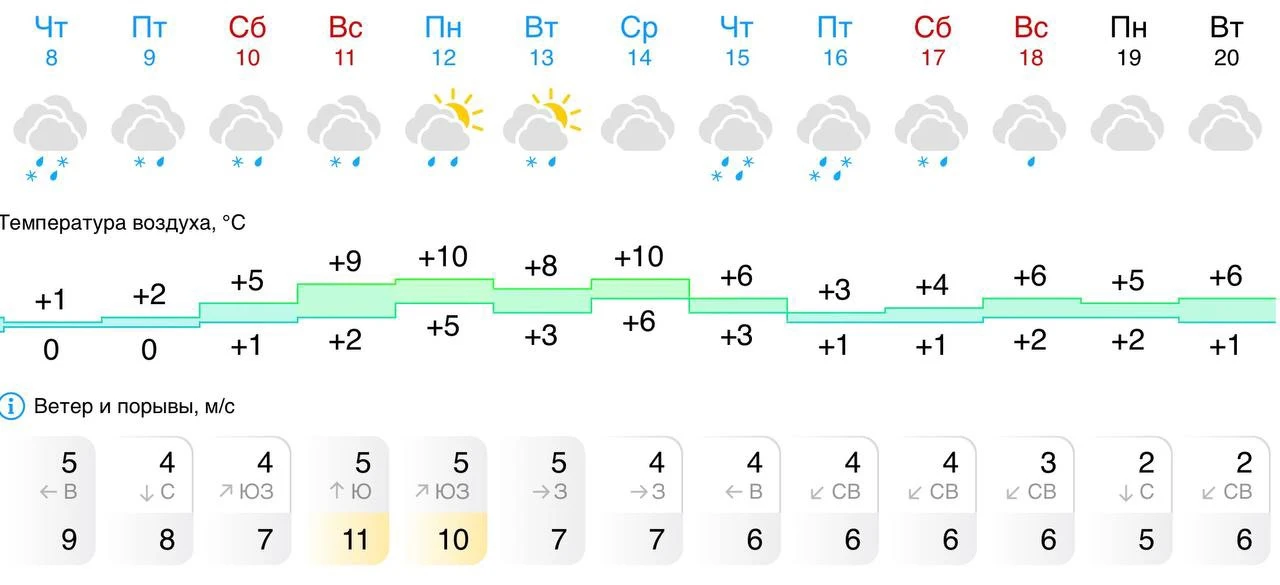 🌦 Зимняя «демо-версия» отменяется: в Сургут возвращается тепло до +10 °C