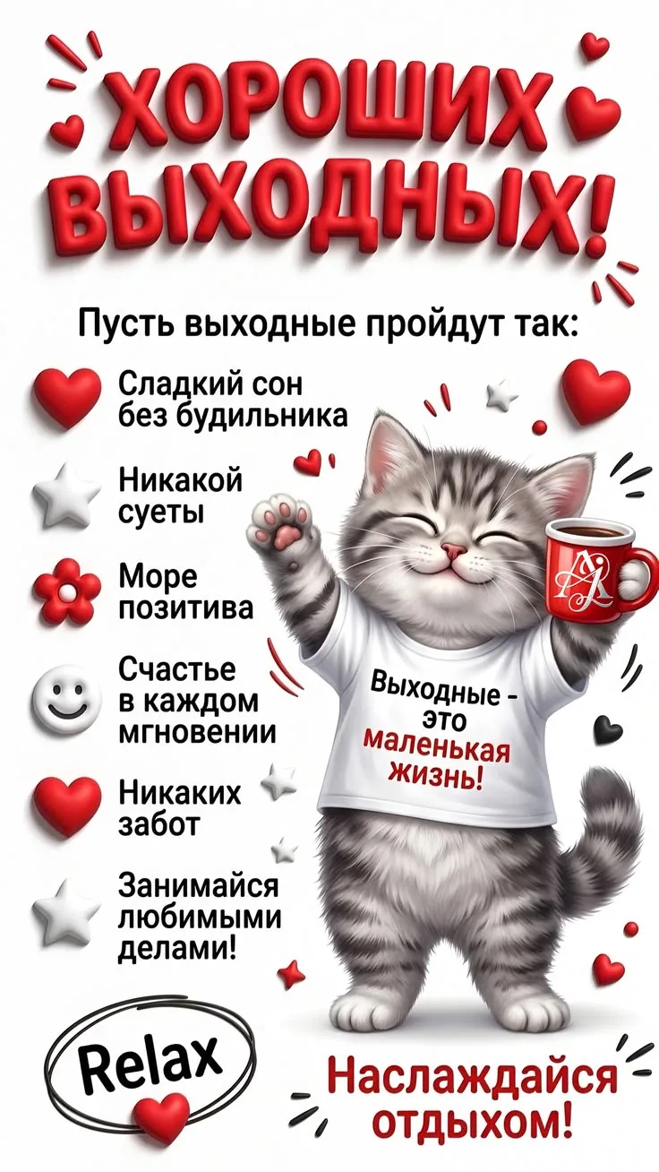 🎉Пятница! Последняя летняя пятница...
