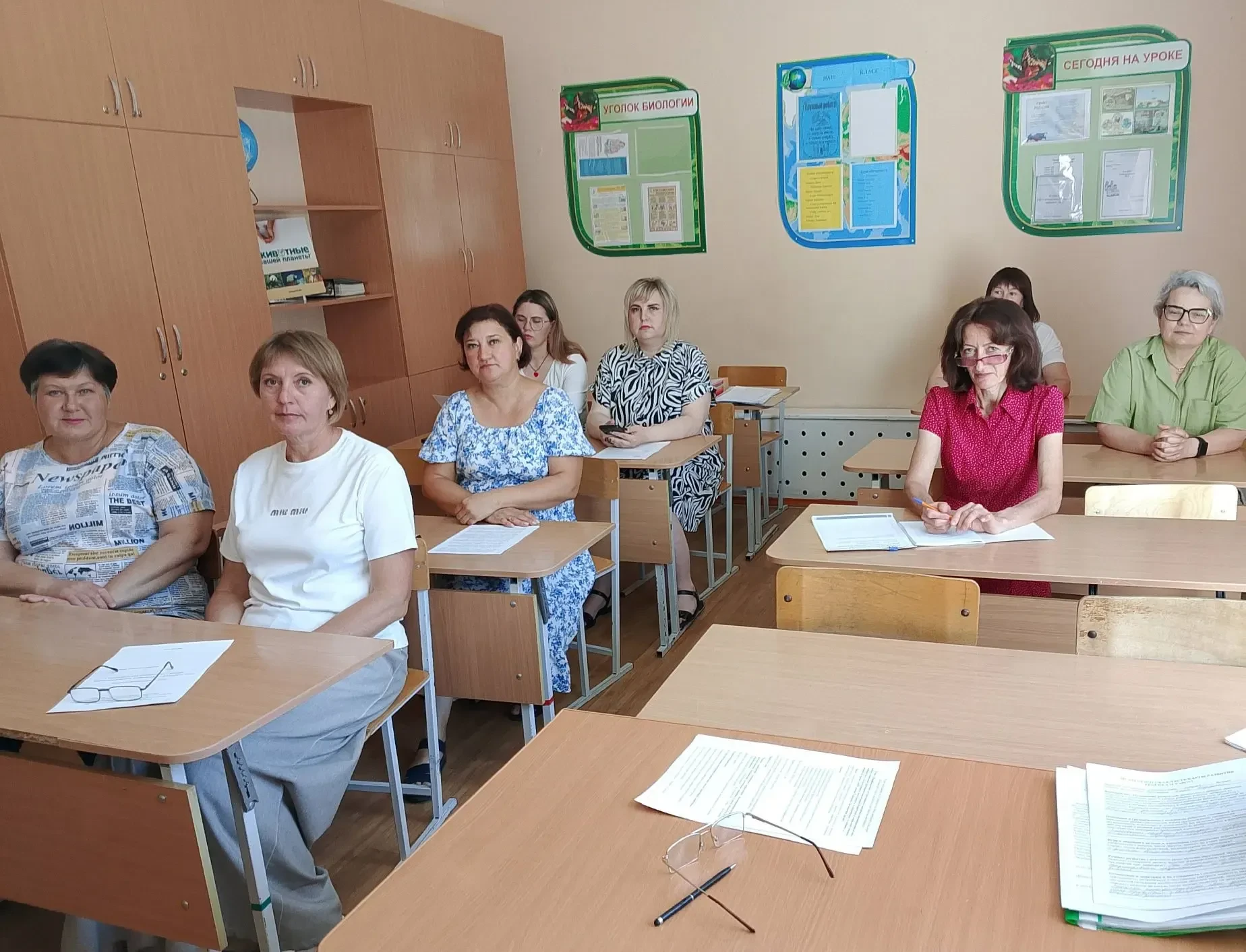 В КГБОУ "Михайловская общеобразовательная школа ‑ интернат" состоялось заседание методического объед