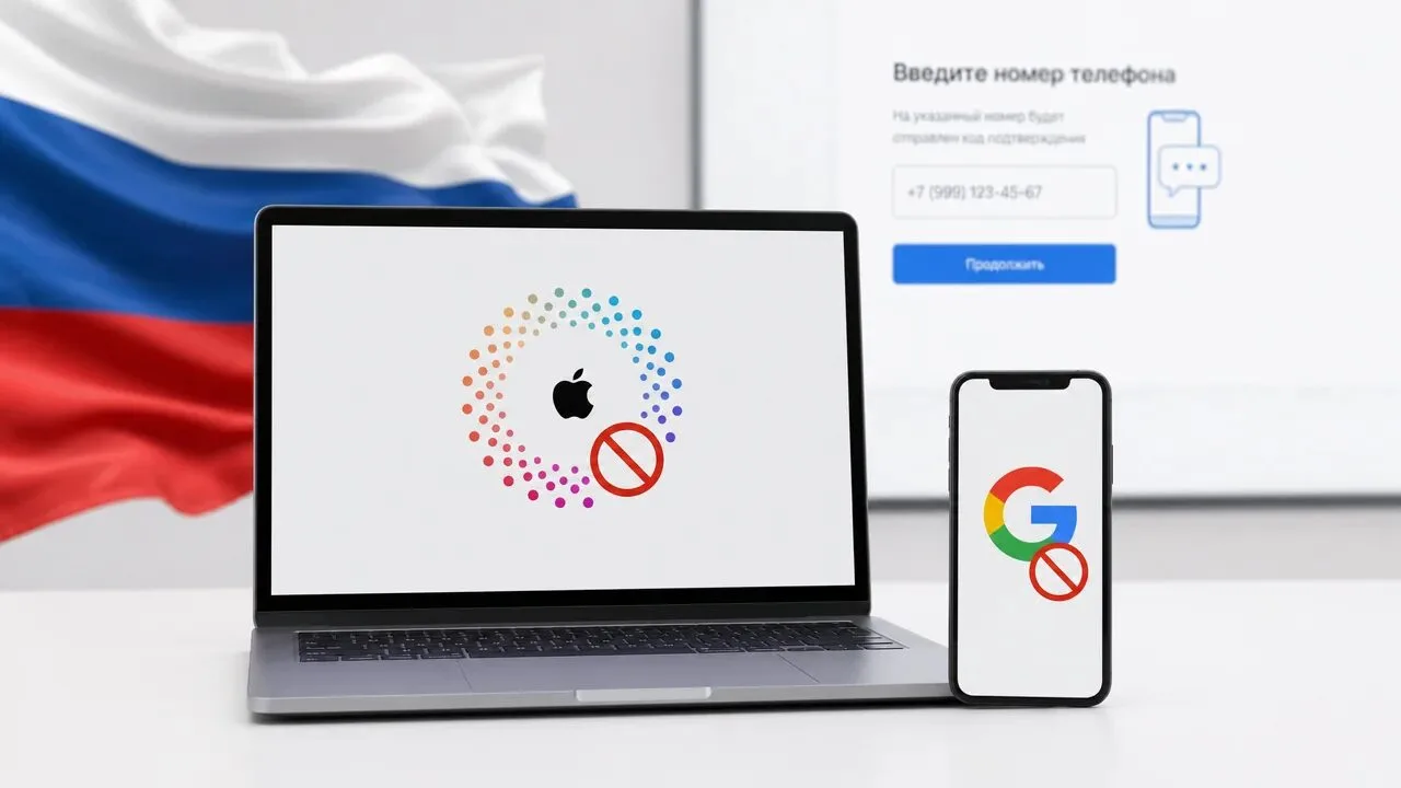 📢 Штрафы за вход через Apple ID и Google