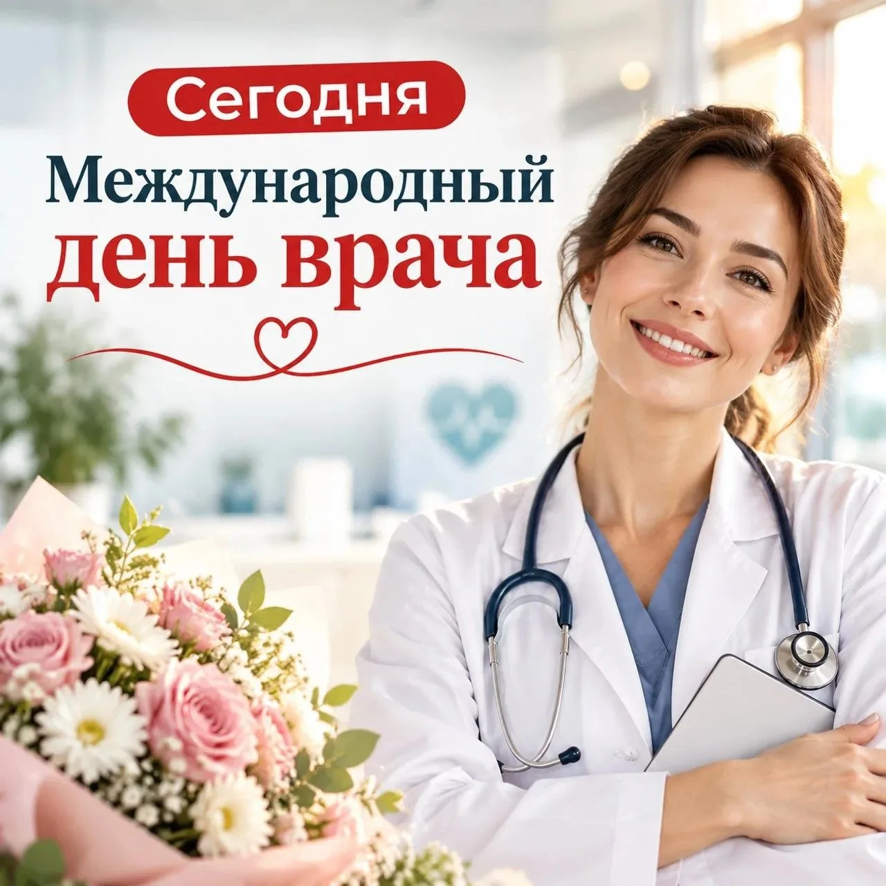 Сегодня — Международный день врача! 🧡