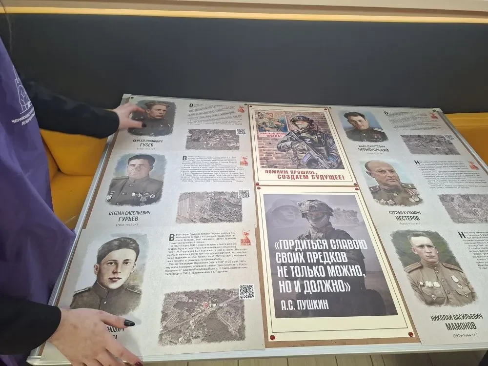 История родного края: в гимназии открылась выставка к 80-летию Калининградской области  В преддверии