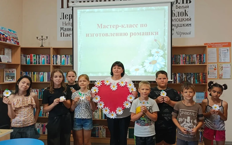 Мастер-класс «Ромашки нежный лепесток…» 🌼