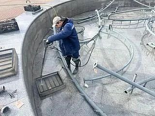 В Саратове начали консервировать фонтаны на зиму