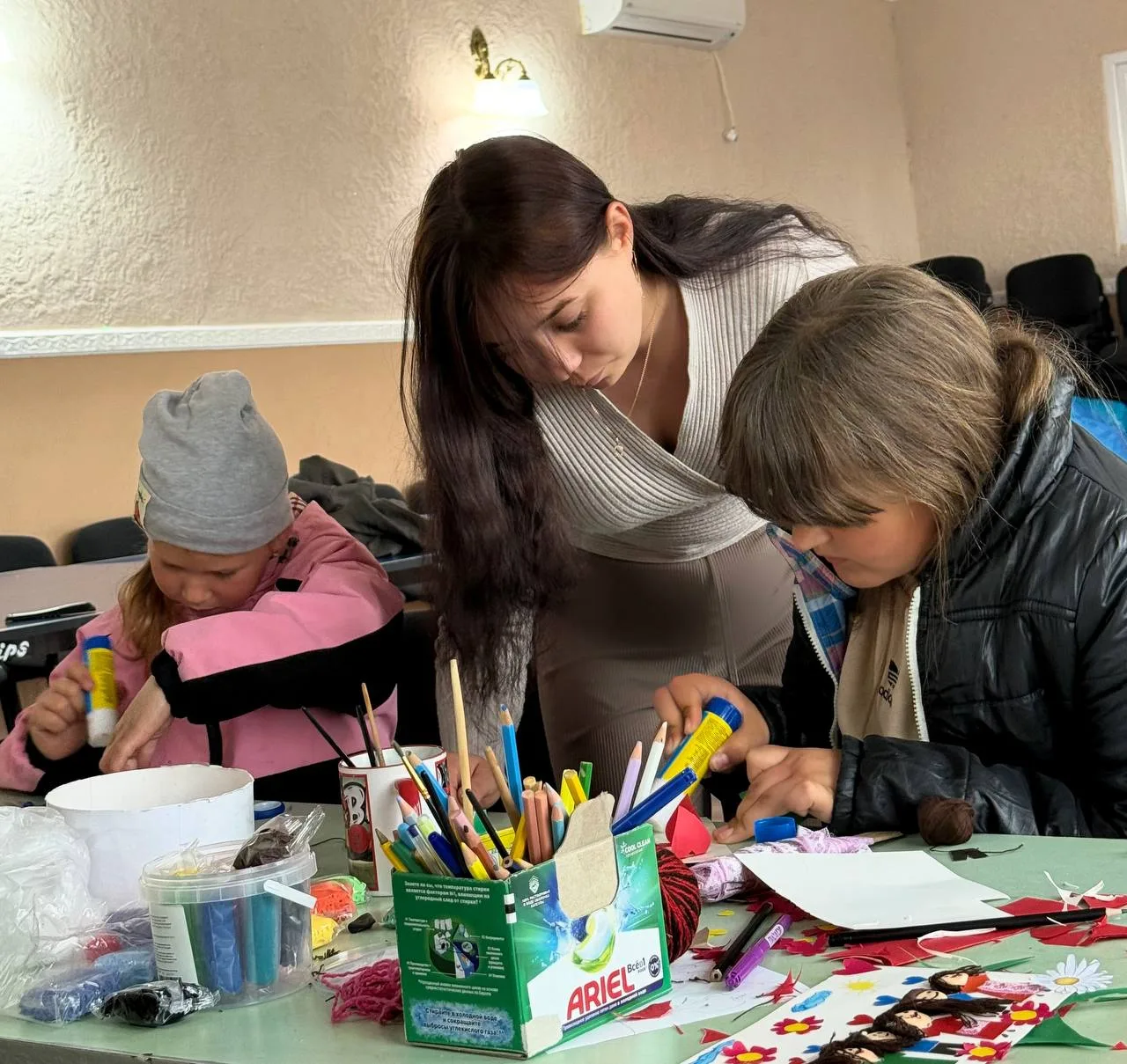 К Международному дню семьи в Марьяновском сельском клубе прошел творческий час "День семьи в детских