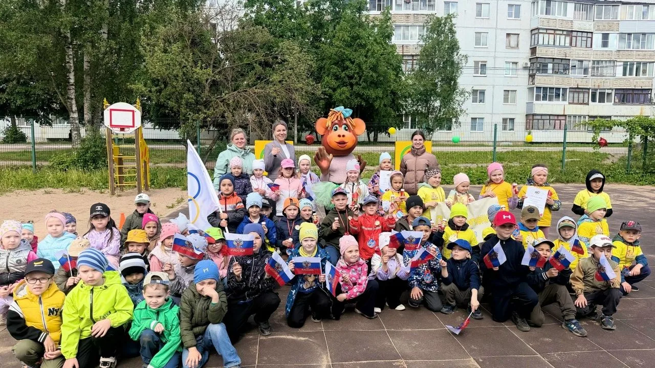 Сегодня в МАДОУ №19 п.Панковка прошли Первые Детские Летние Олимпийские игры. В играх у...