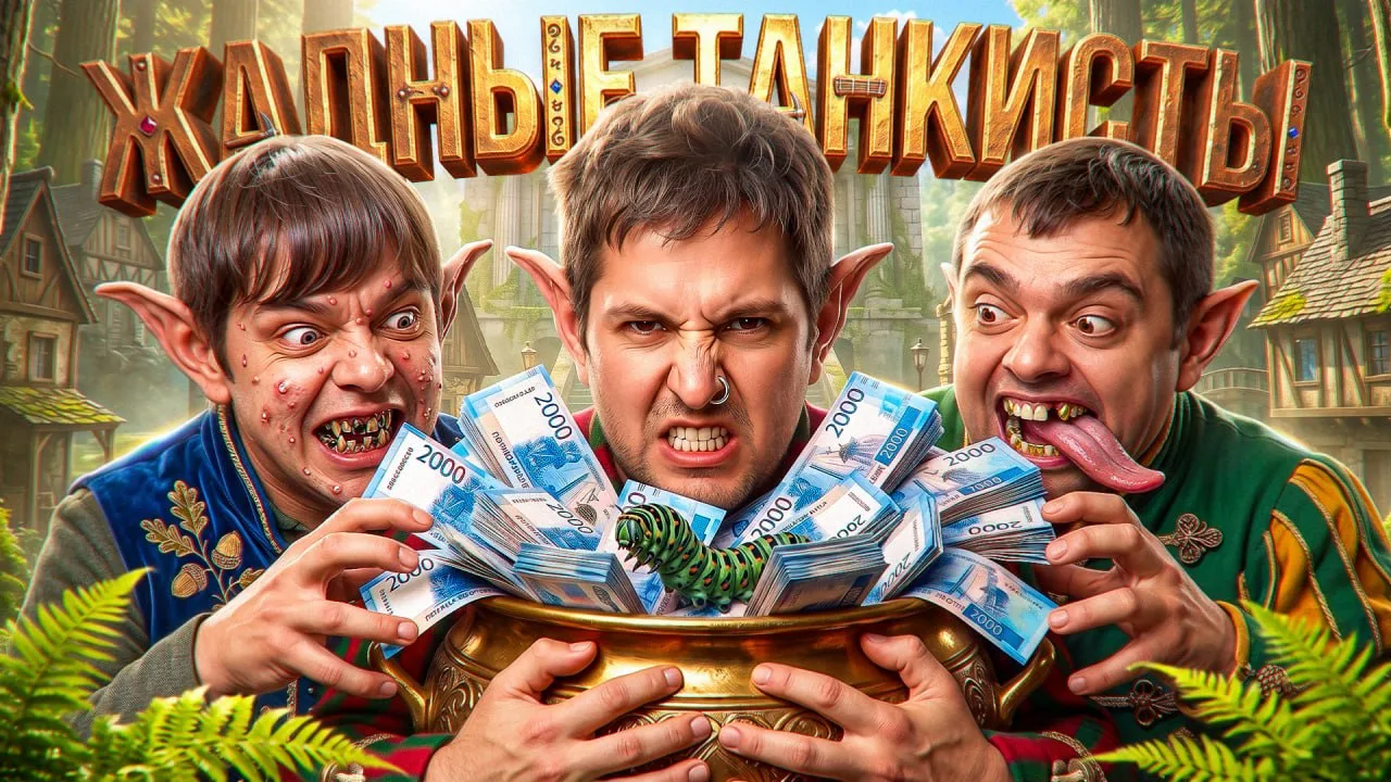 ⏪ЖАДНЫЕ ТАНКИСТЫ: В погоне за артой! Левша, Актёр, Булкин⏩

🎞 YouTube https://youtu.be/dsz1aPJafc4
