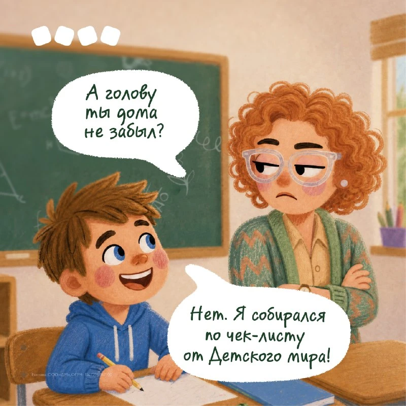 🔔 Скоро в школу? Рюкзак, тетрадки, ручки…как бы ничего не забыть!

✅ Мы подготовили чек-лист к ново