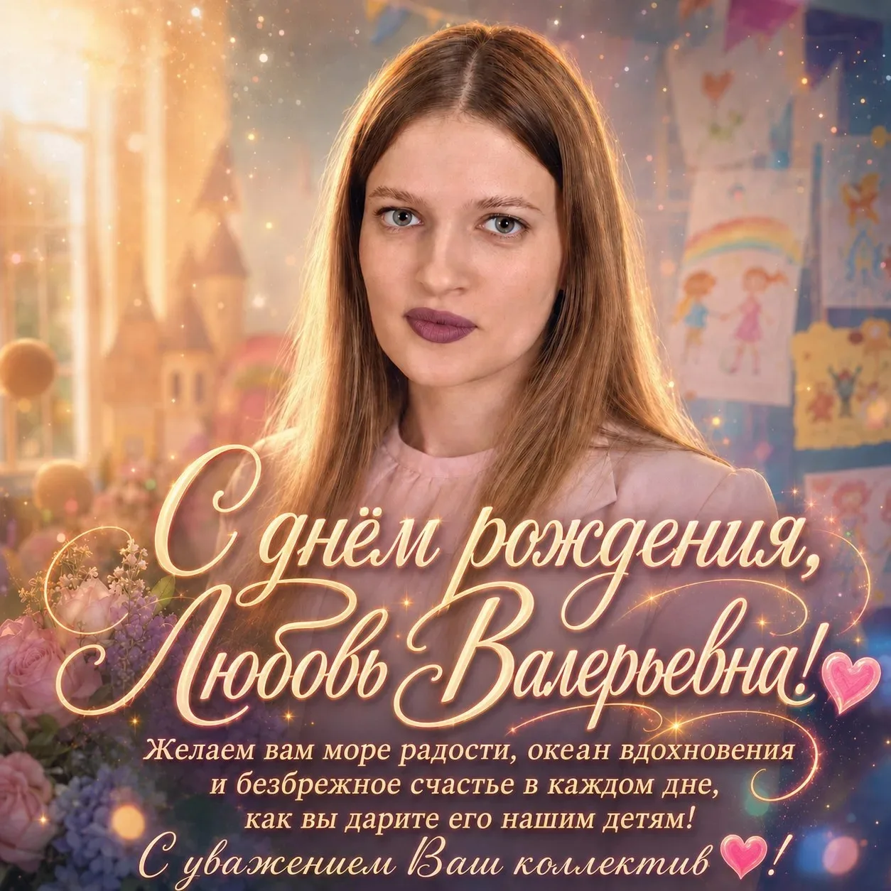Уважаемая Любовь