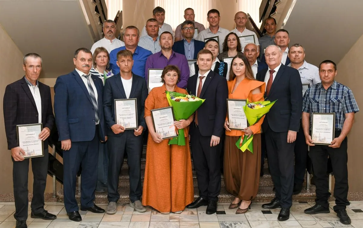 Представители агробизнеса республики, чьи проекты победили в конкурсе в рамках региональной программ
