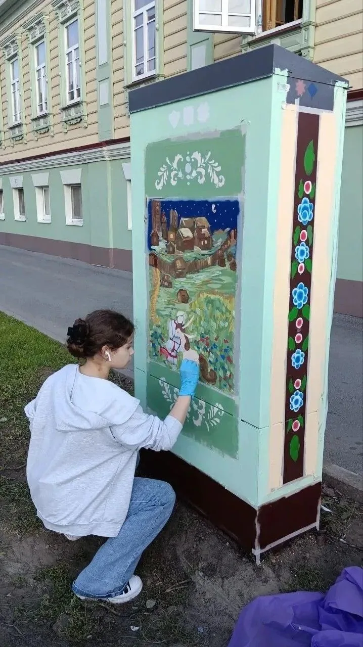Юные художники преображают центр Тюмени!
Центральная часть нашего города преображается благодаря про