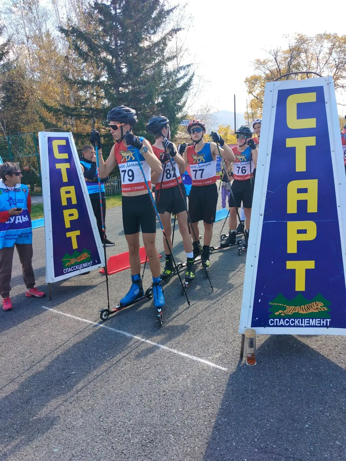 🏆 Краевые соревнования по лыжным гонкам /лыжероллеры/ прошли в  селе Калиновка 3 октяб...