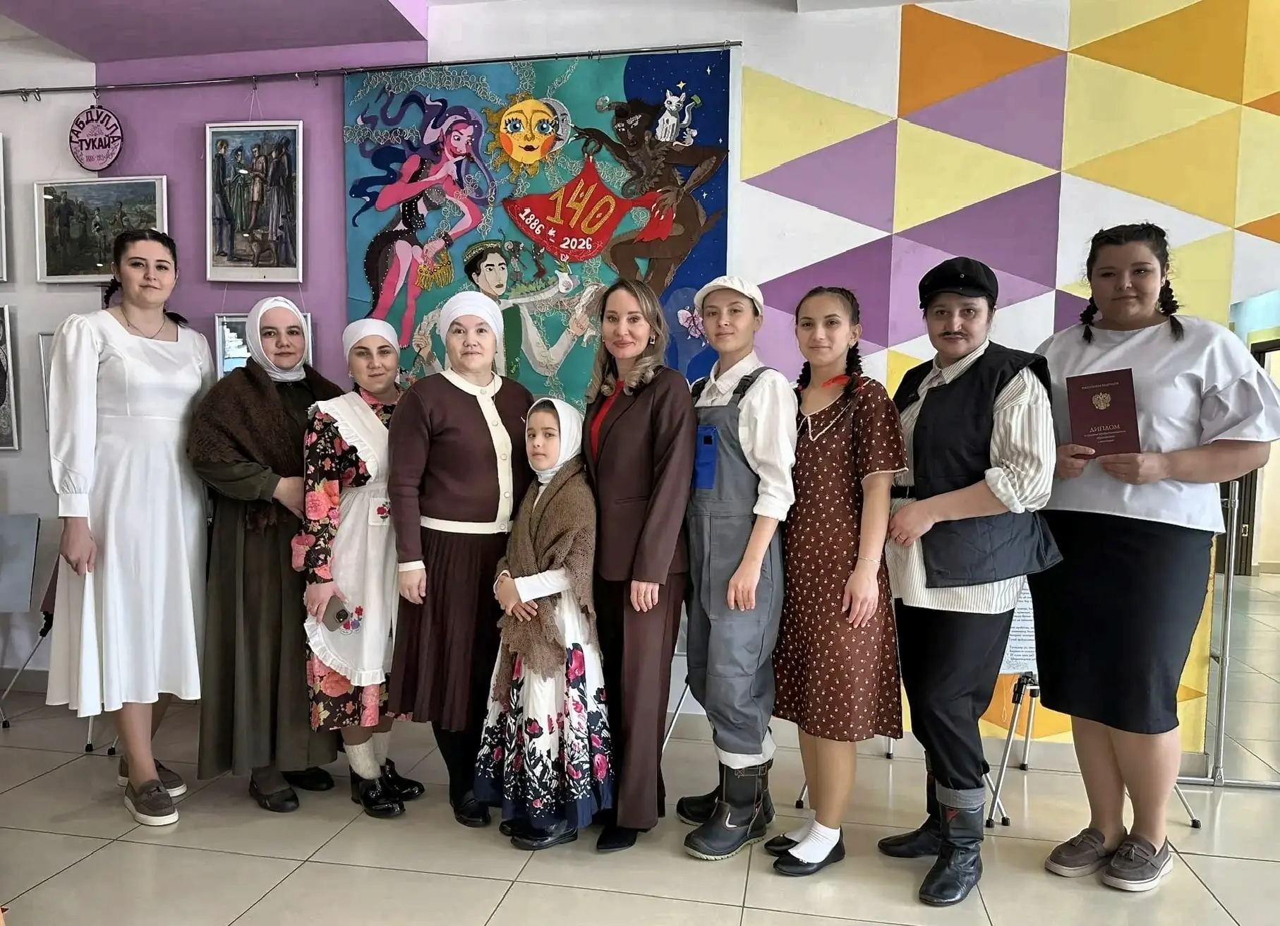 Единство в творчестве, сила в традициях.🤗