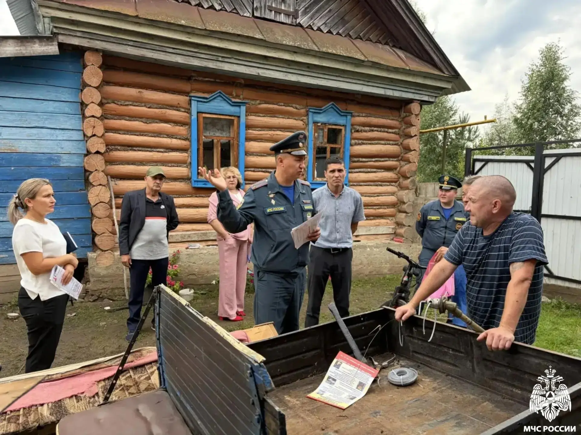 🚒 Профилактический рейд в Янтиковском округе: вместе ради безопасности! 🚒