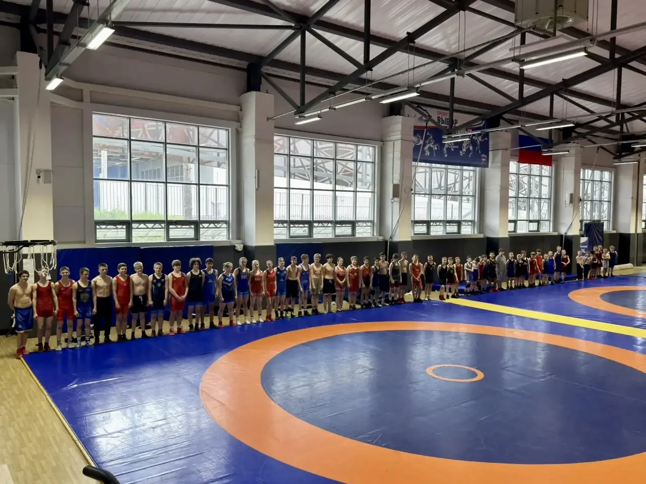 💥🤼‍♂️Спортивный лагерь дневного пребывания открылся на базе дворца спорта им. В.Мерку...