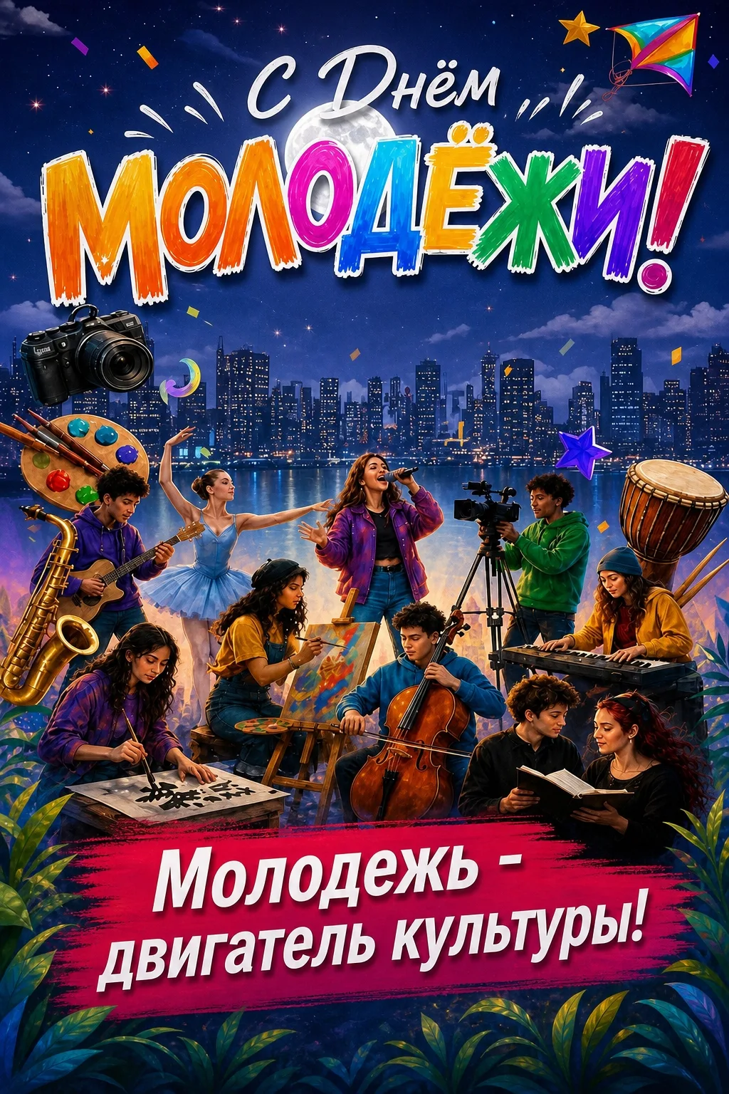 С Днём молодёжи, дорогие друзья! 💖