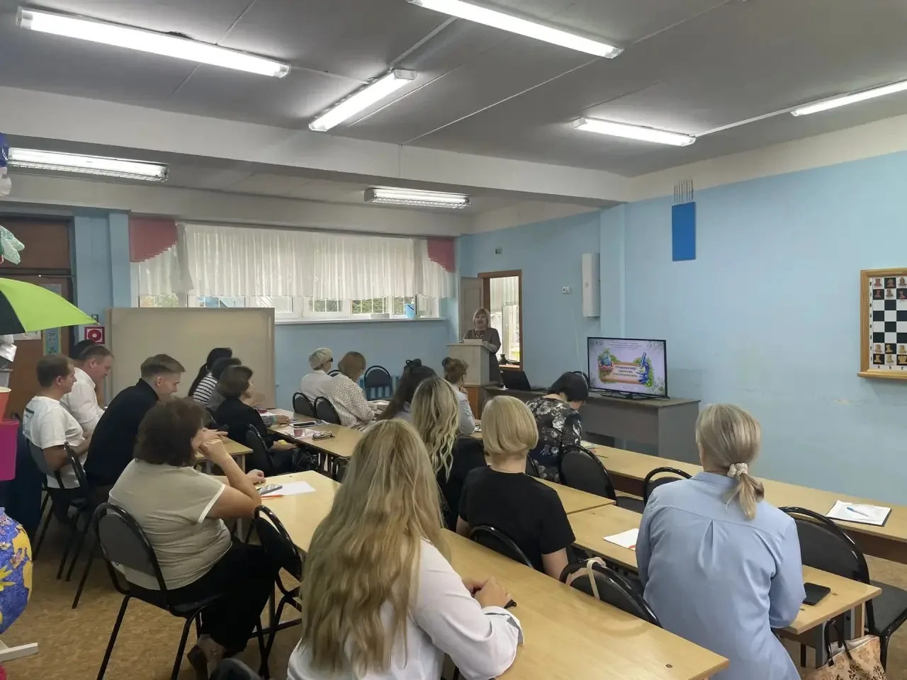 31 августа состоялся традиционный августовский педагогический совет- «Вектор развития -...