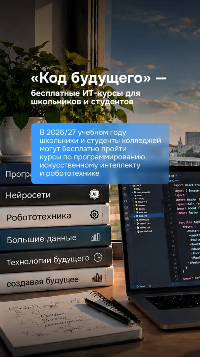 👨‍💻 А если начать знакомство с ИТ еще до выпуска из школы?