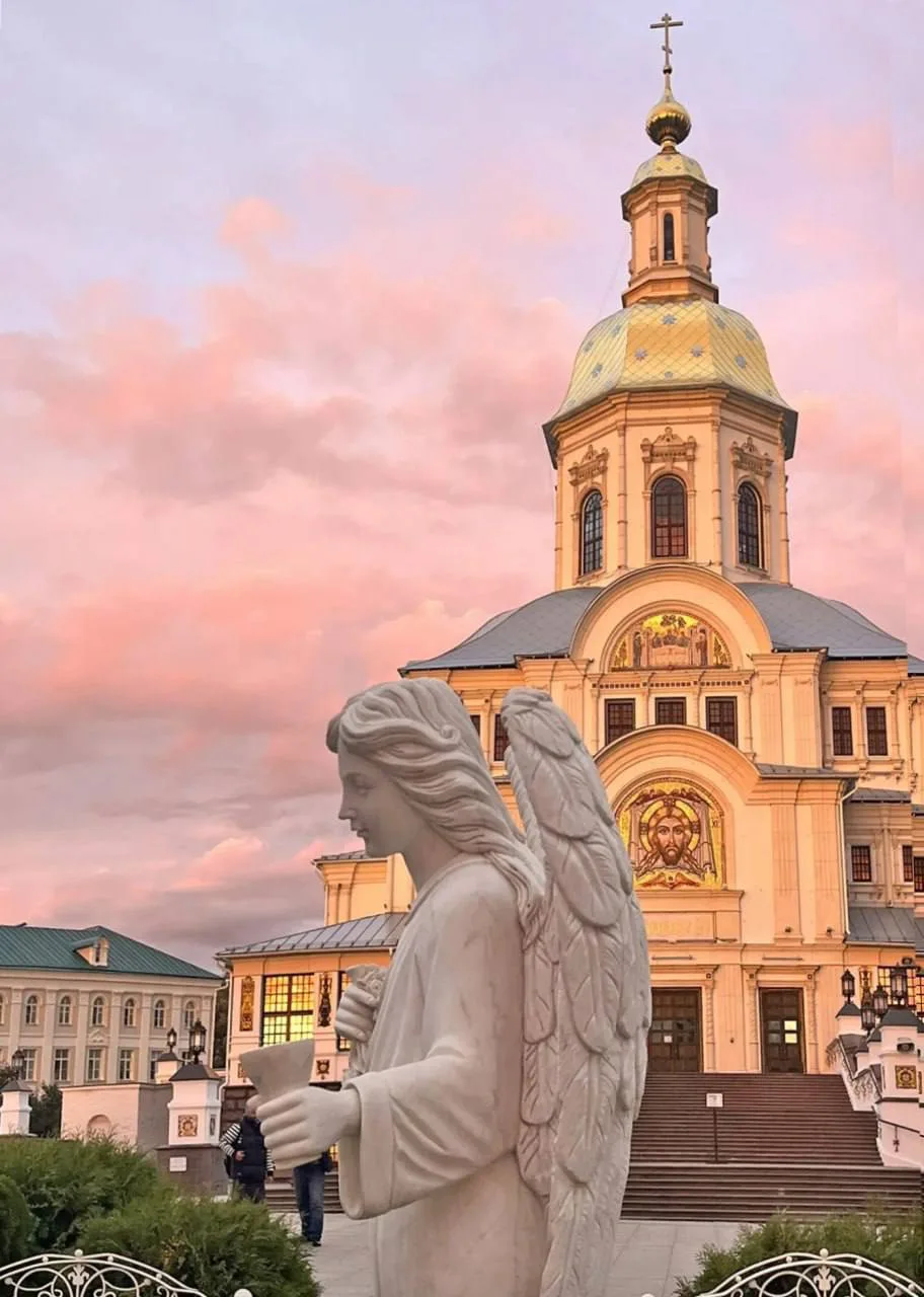 😍😍😍 Прекрасный осенний закат в Дивеево