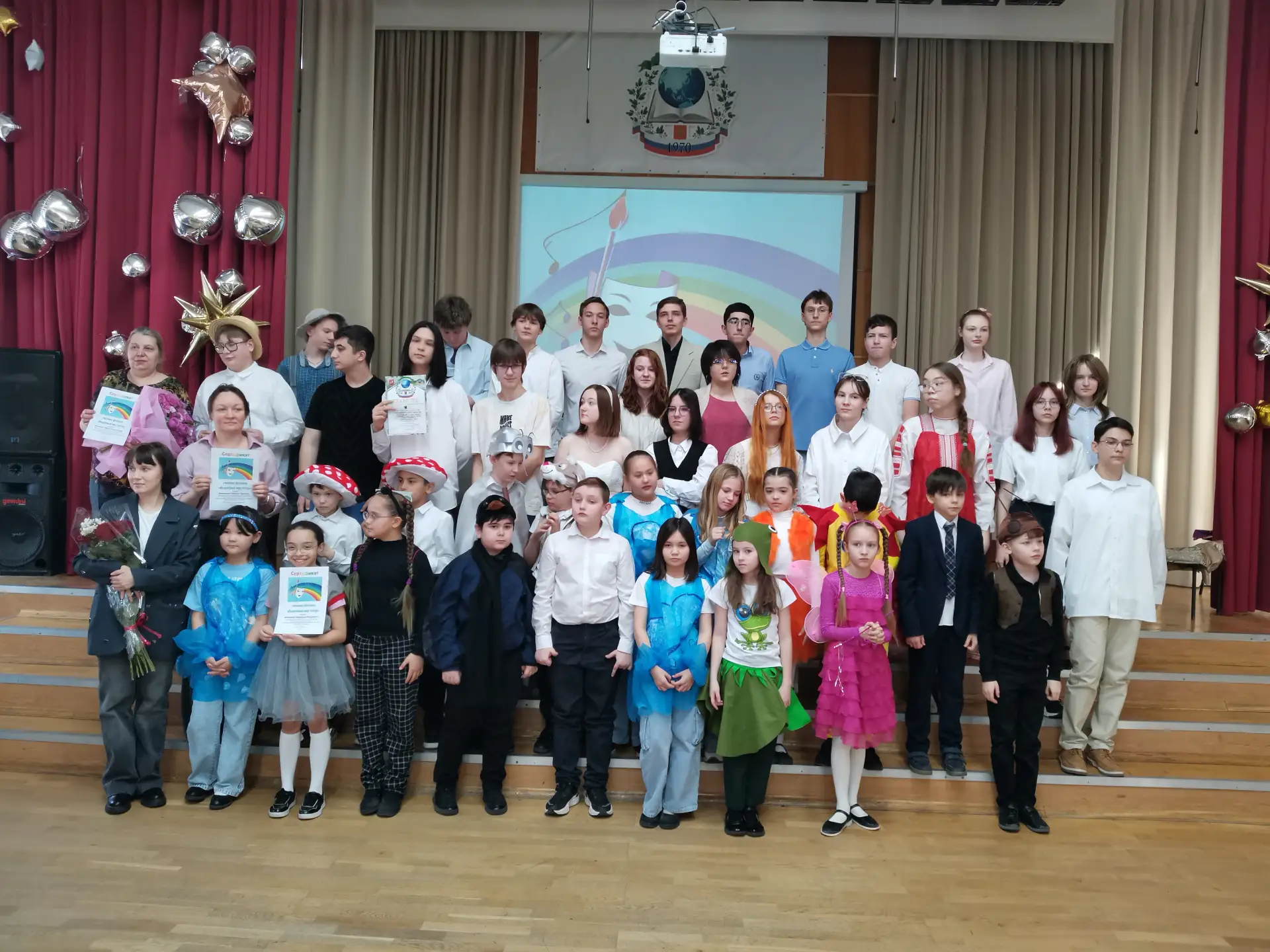 🗓️ В субботу, в корпусе «Вектор», юные артисты Театрального сезона «Волшебный мир театра» 3 «В», 8 «