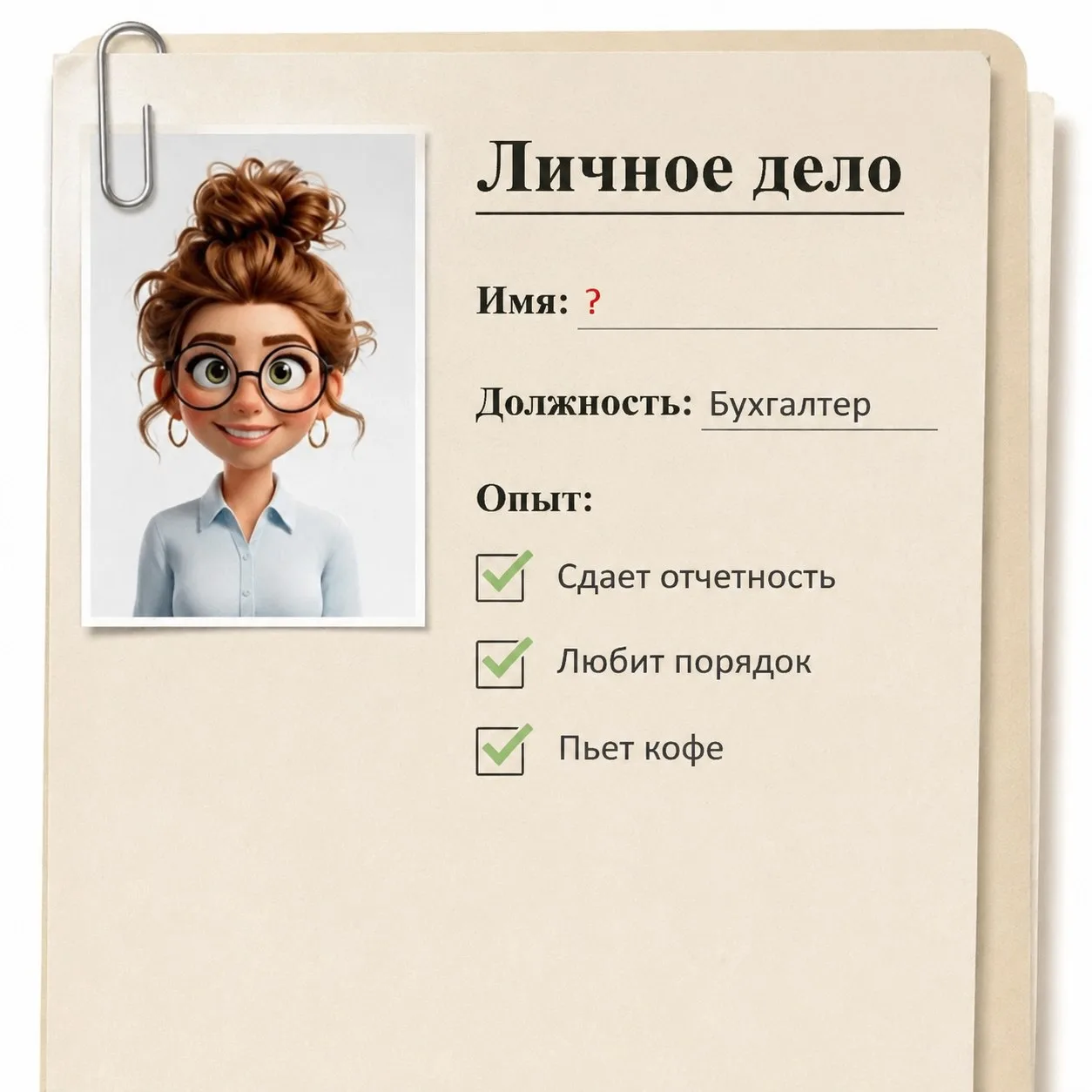 😊Кажется, у нашего сообщества появился новый бухгалтер.

Именно с ней мы будем переживать отчетные 