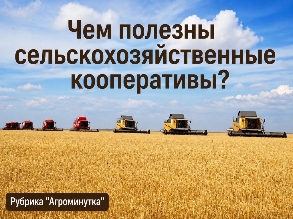 А ВЫ ЗНАЕТЕ, ЧЕМ ПОЛЕЗНЫ СЕЛЬСКОХОЗЯЙСТВЕННЫЕ КООПЕРАТИВЫ?