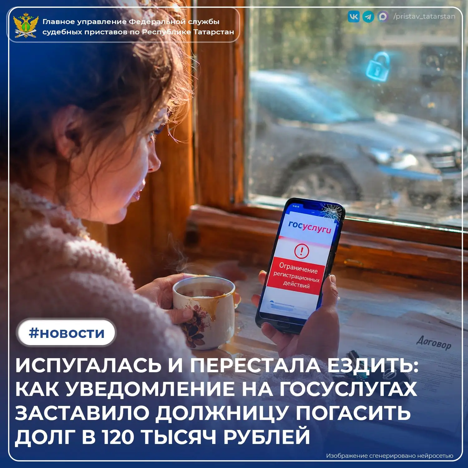 Представьте: утро, чашка кофе, уведомление на Госуслугах - и жизнь переворачивается. Им...