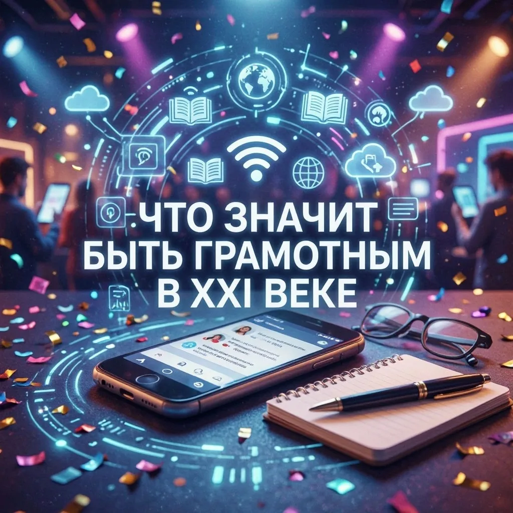 🎬 Онлайн‑флешмоб‑репортаж: «Что значит быть грамотным в XXI веке?» 🎉