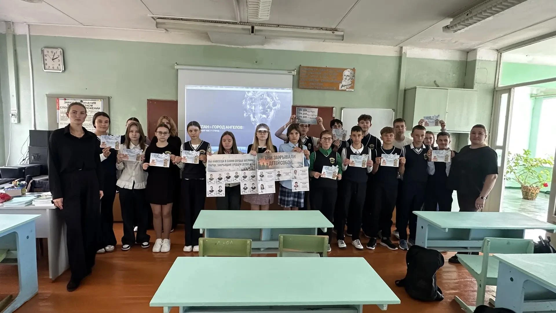 В с/п Шабурново, МБОУ «Шеметовская СОШ», провели совместно представителями ДК д. Шабурн...