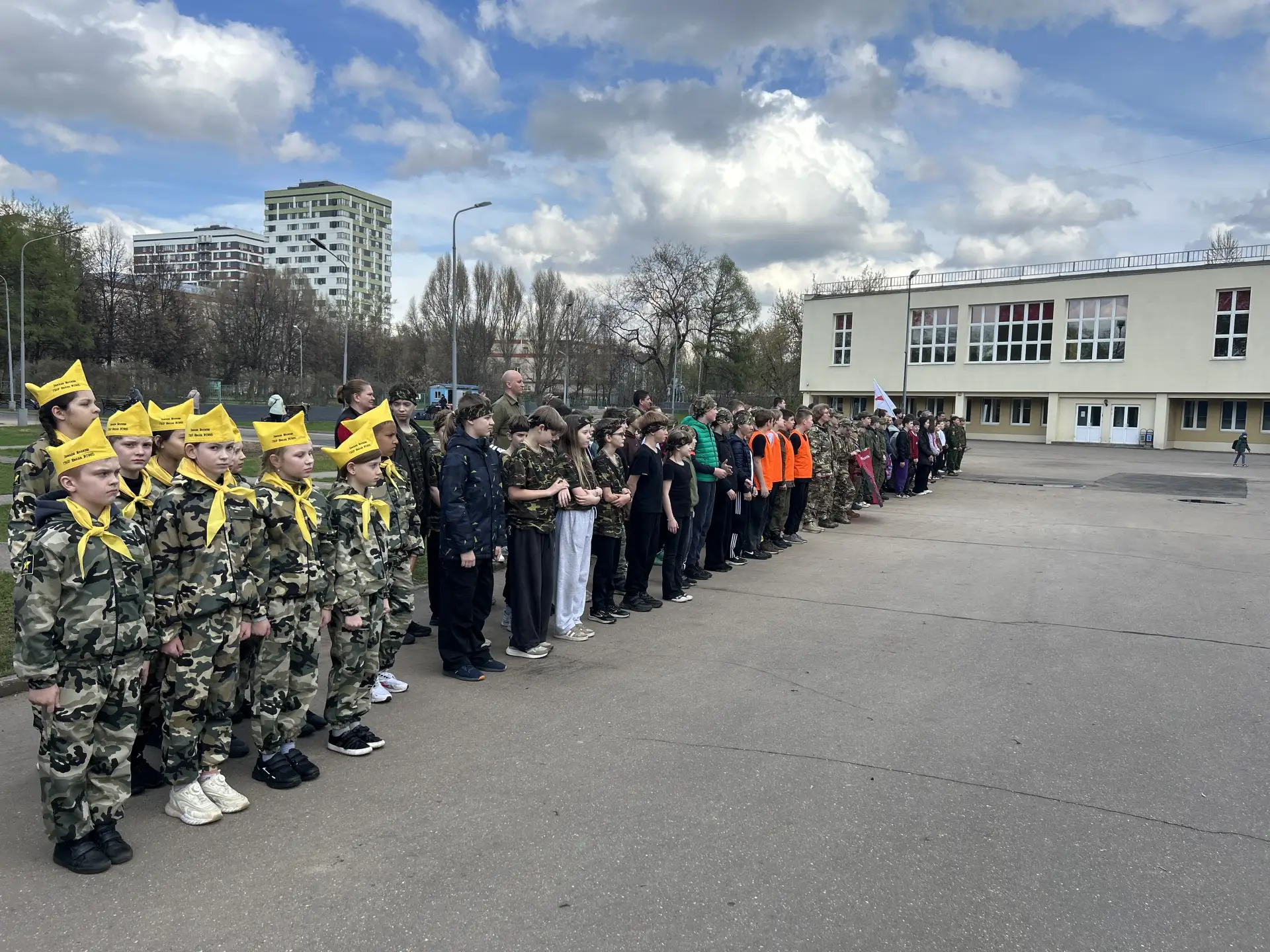 🦅 🇷🇺🔥«Рублёвские орлы» на взлёте: как это было на «Зарнице 2.0»!  🛡✨Сборная учеников 5-х классов наш