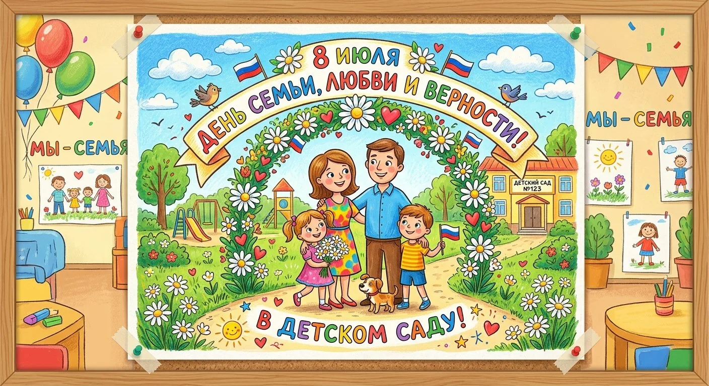 Дорогие наши родители, бабушки и дедушки!

Сегодня особенный день — день памяти святых Петра и Февро