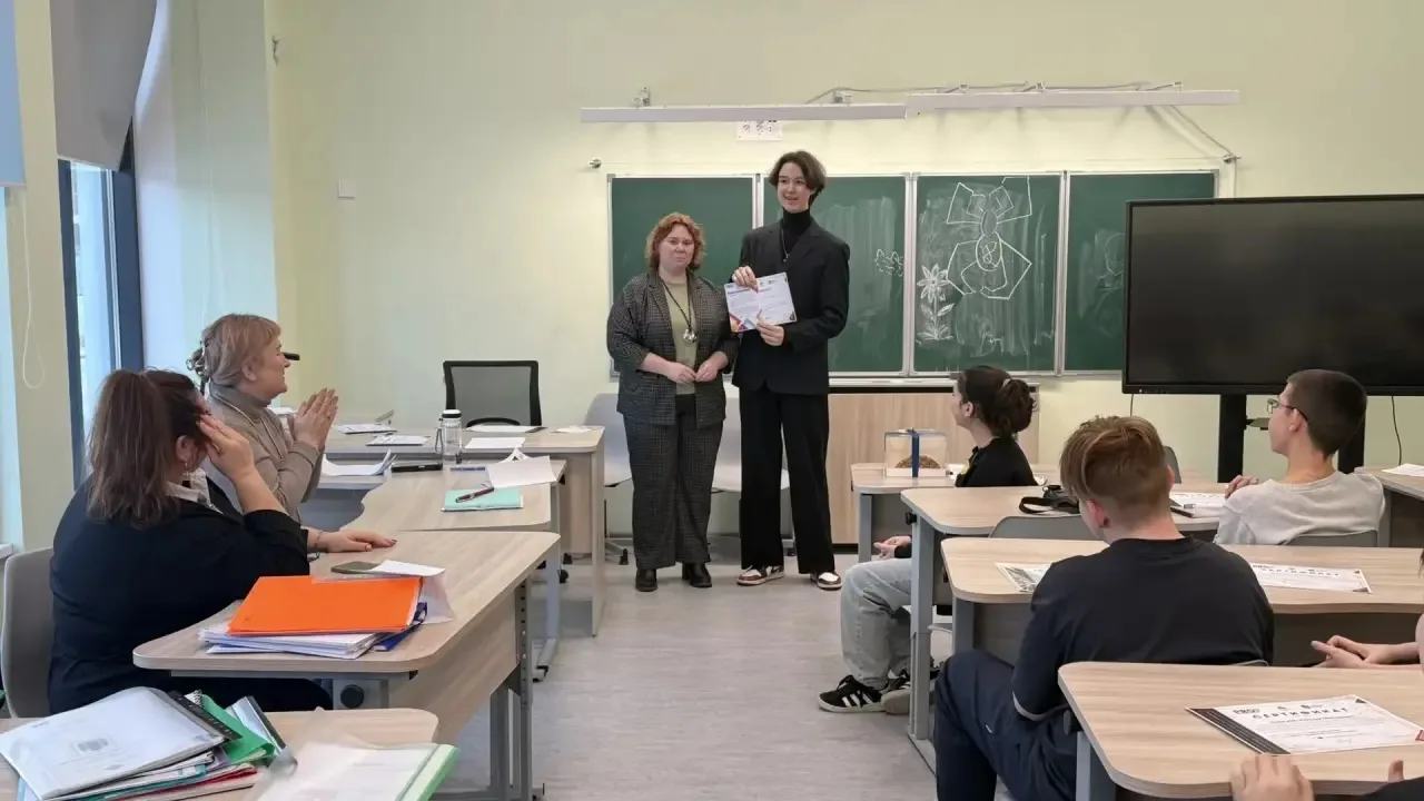 Во вторник, 17 марта, в нашей гимназии прошли защиты бизнес-проектов участников предпринимательского