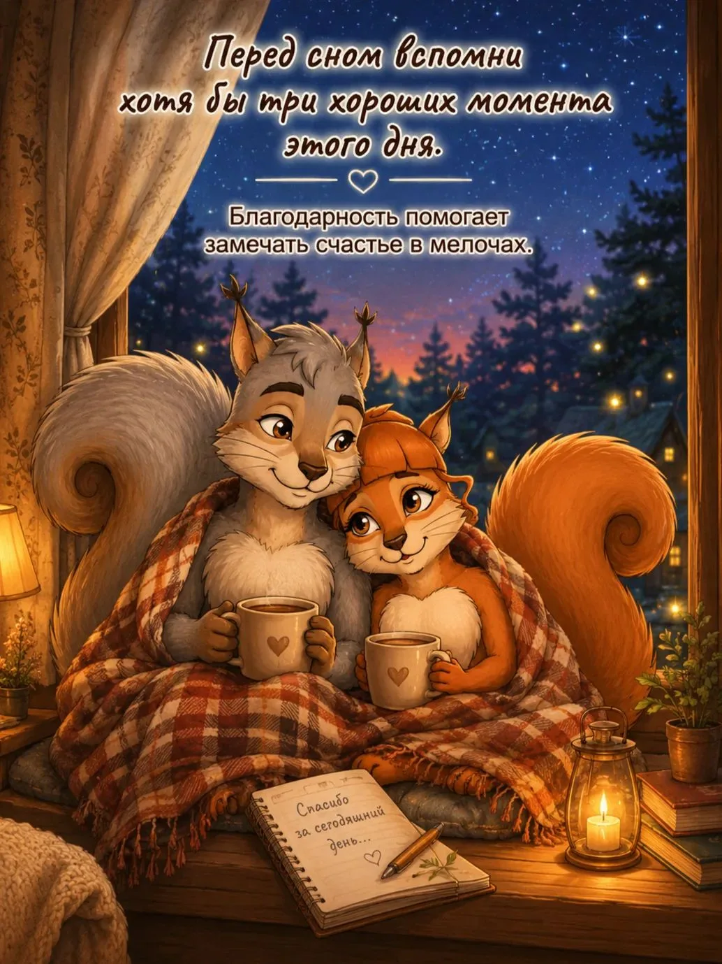 Доброй ночи, друзья! 💕