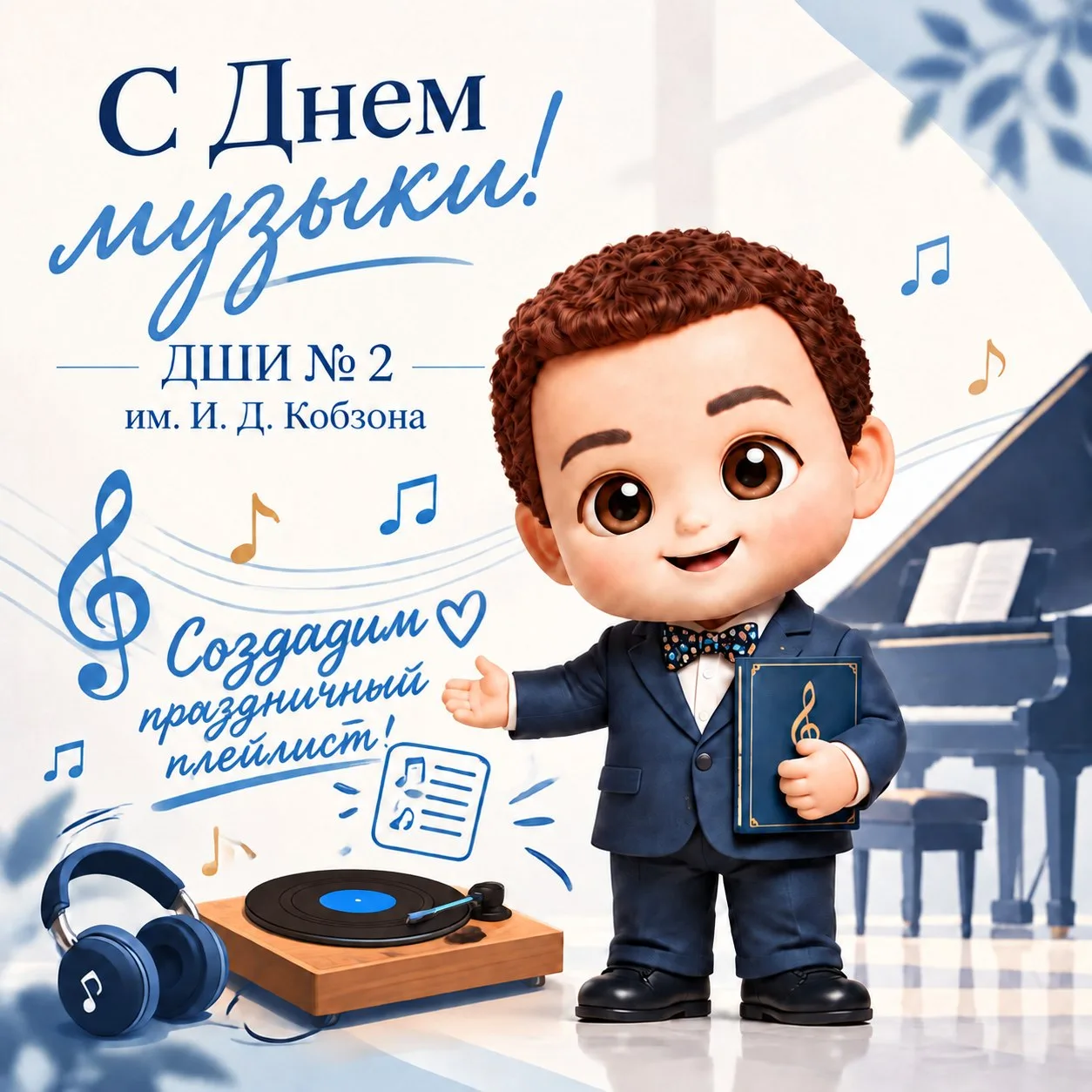 С Международным днём музыки! 🎼🎻🎹✨