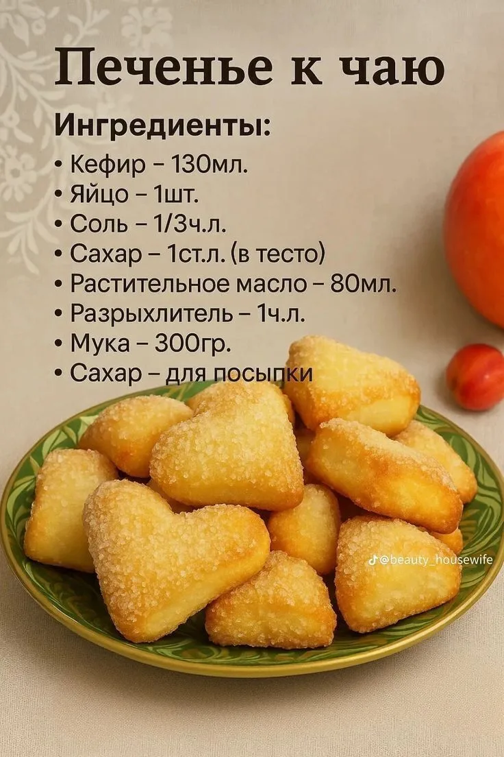 Очень простое печенье к чаю

Обязательно Подпишись на нас 👇
🍰 Хозяйка на кухне - лучшие рецепты

П