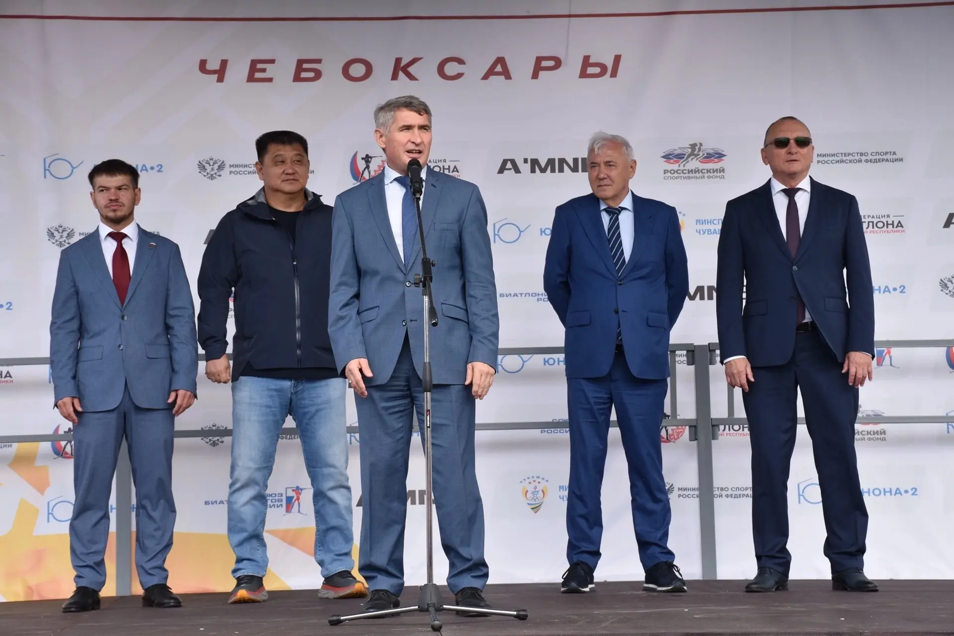 Торжественное открытие Первенства ПФО по биатлону🎿